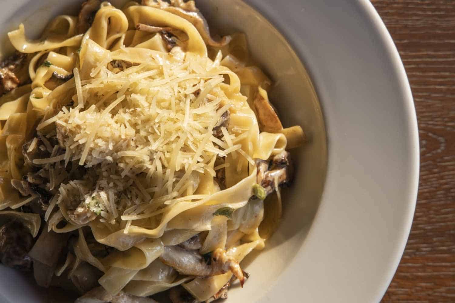 Mushroom pasta