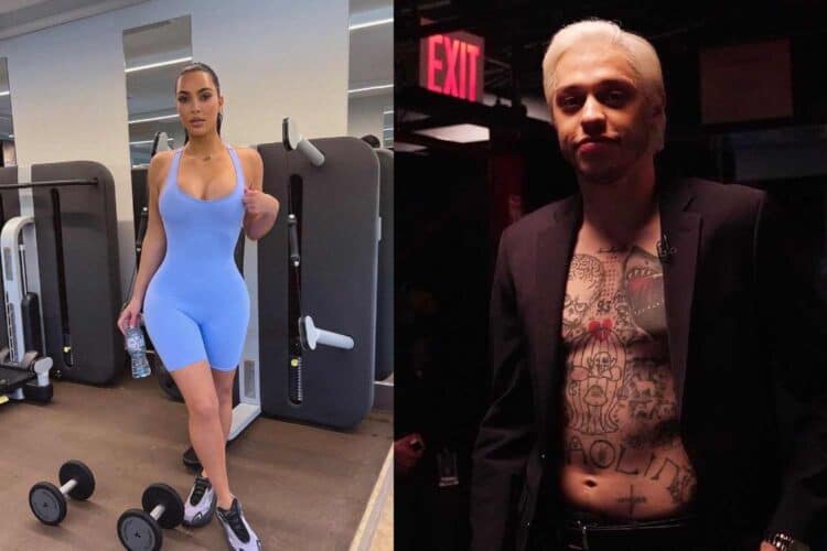 kim kardashian pete davidson