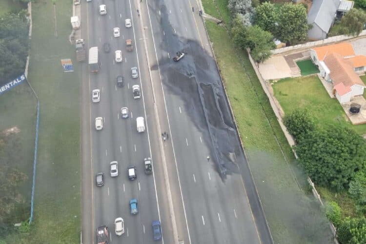 fuel tank explosion n1 William nicol malibongwe drive