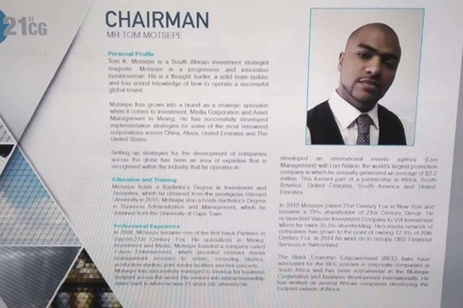 Thabo Bester,Thabo Bester media company