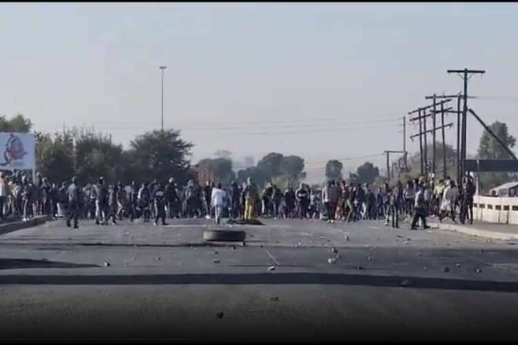 ventersburg protests n1 route