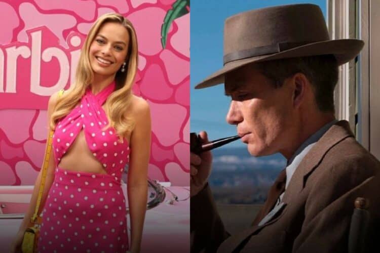 barbie Oppenheimer weekend box office barbenheimer