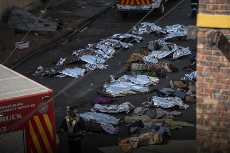 johannesburg cbd fire death toll