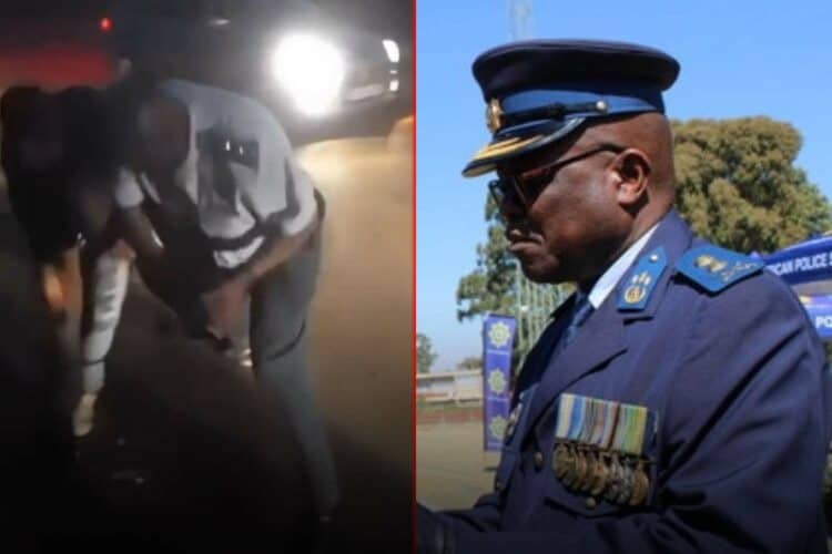major general Fred Kekana assault clip video