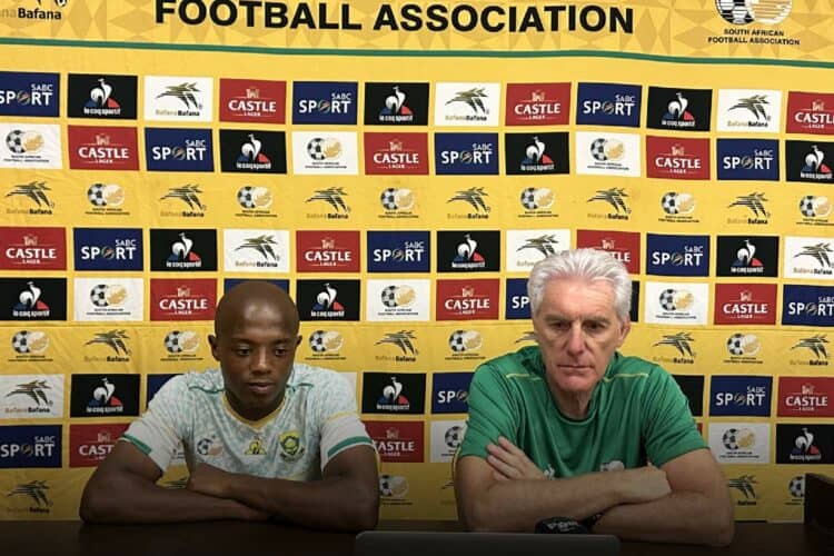 Hugo Broos Bafana Bafana 23-player squad kaizer chiefs