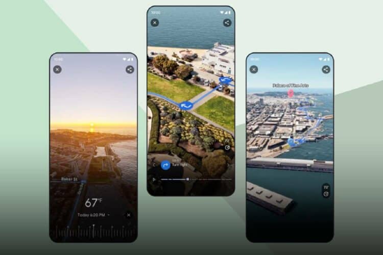 google maps immersive view