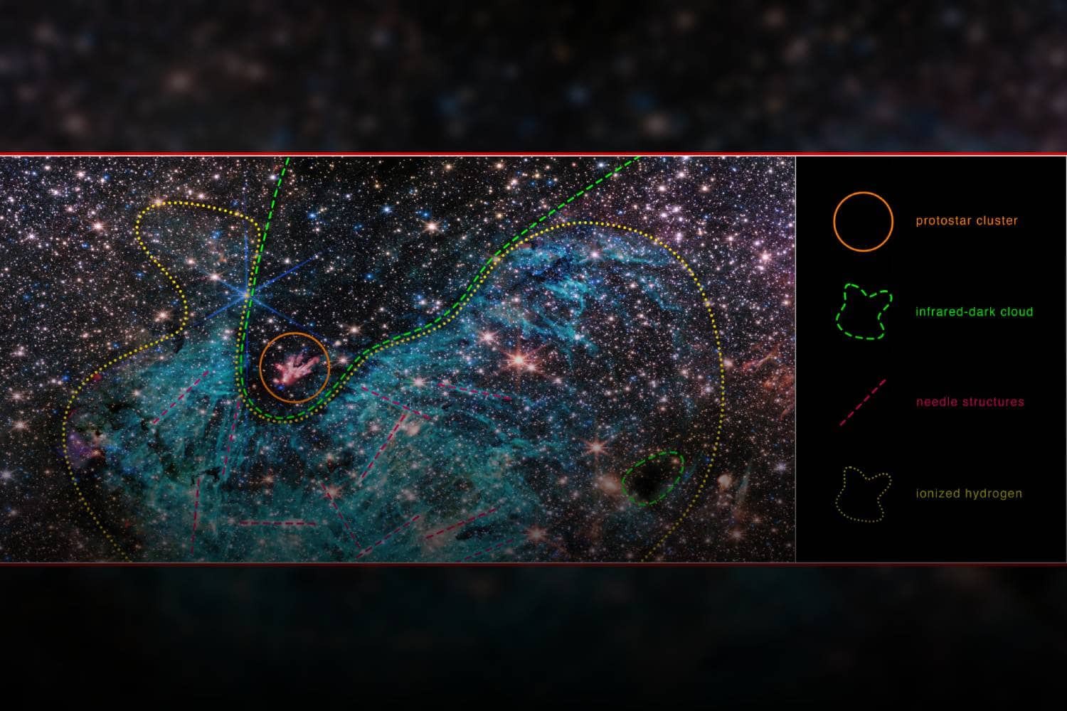James webb space telescope Milky Way core