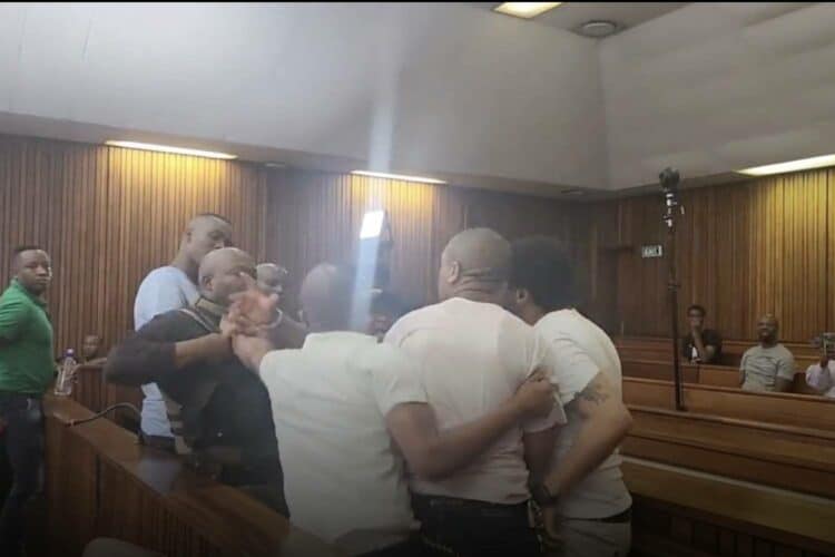 senzo meyiwa trial murder suspects brawl