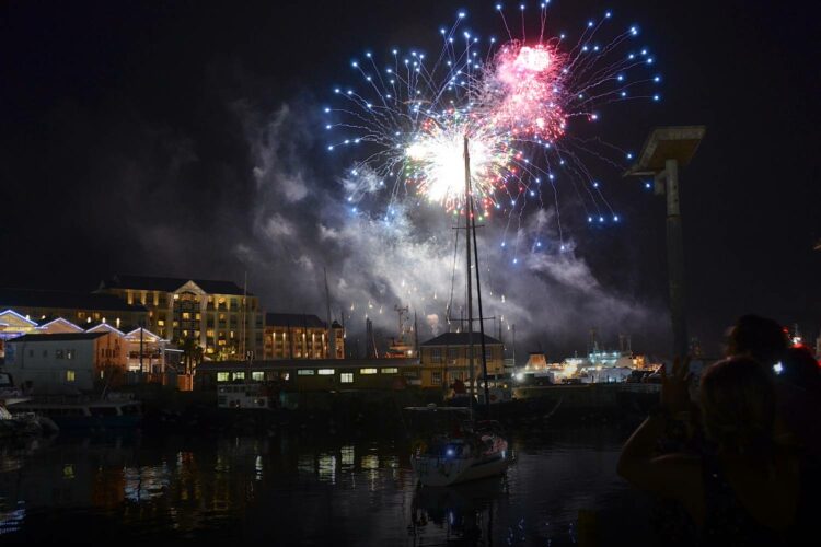 CAWF animal rights v&a waterfront new year's fireworks party