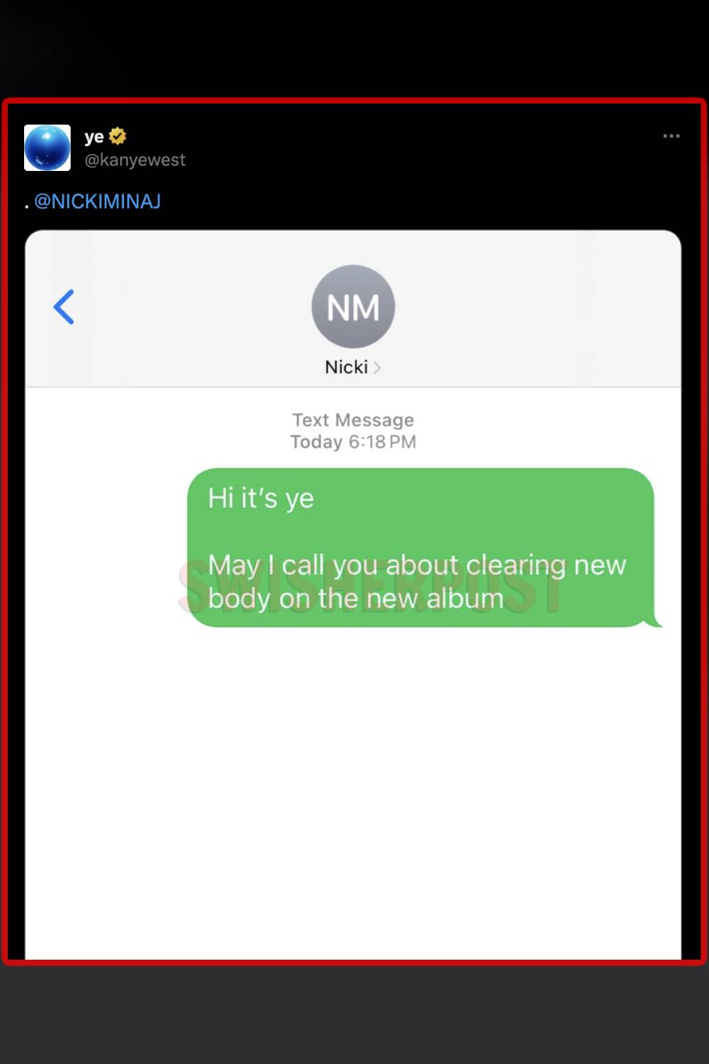 kanye west nicki Minaj new body verse 