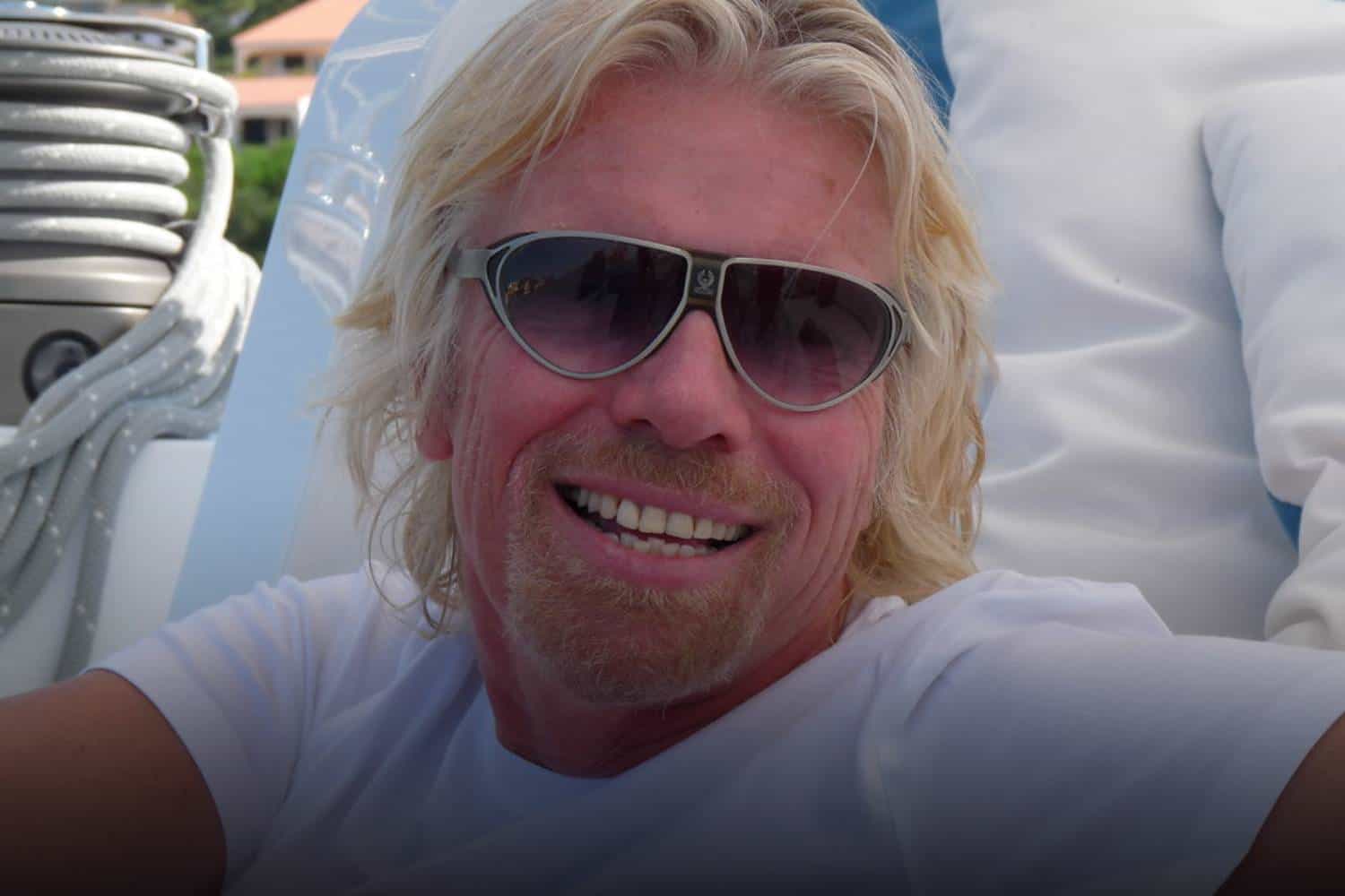 sir Richard branson cycling accident