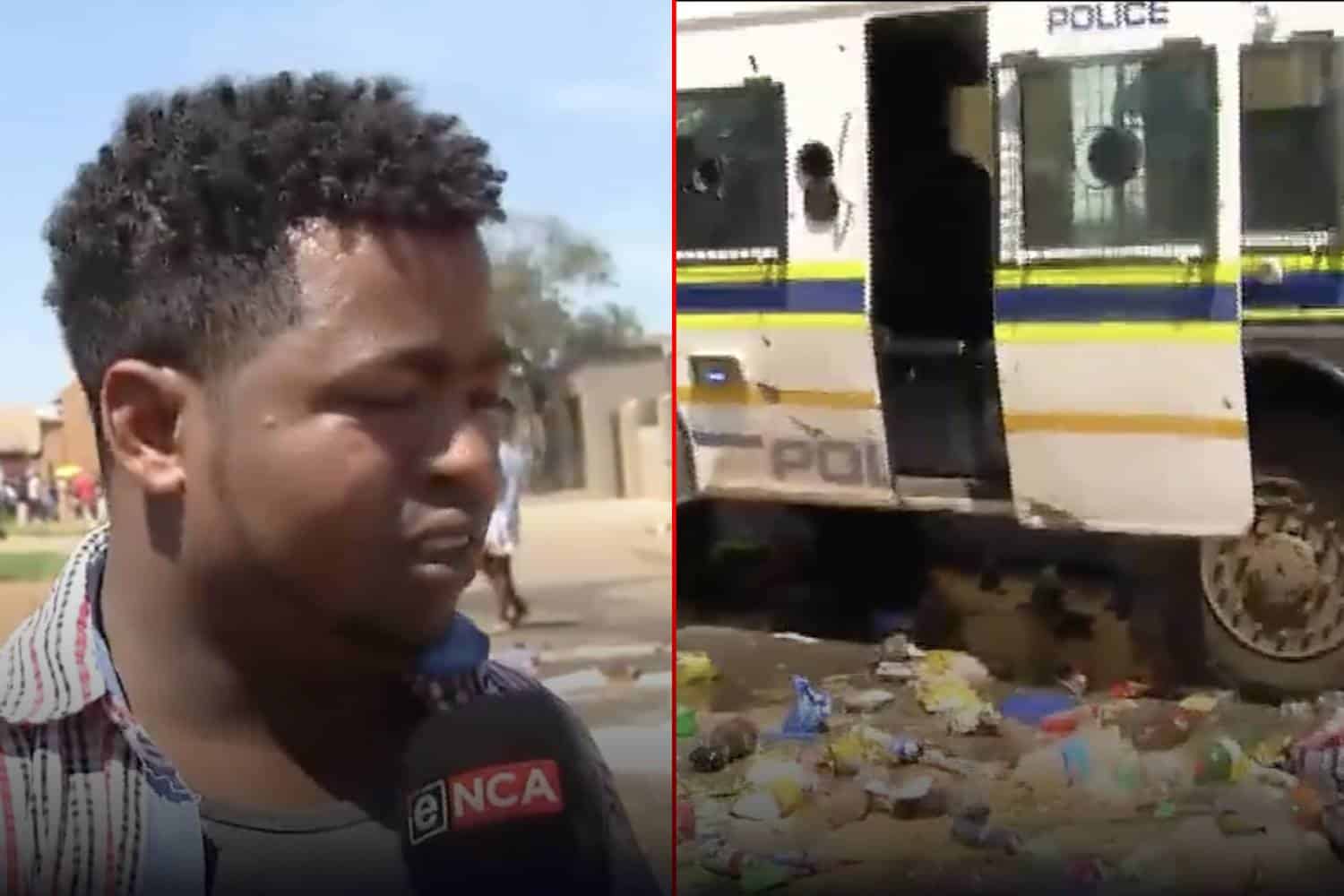 tsakane riots grade 1 pupil dies biscuits spaza shops