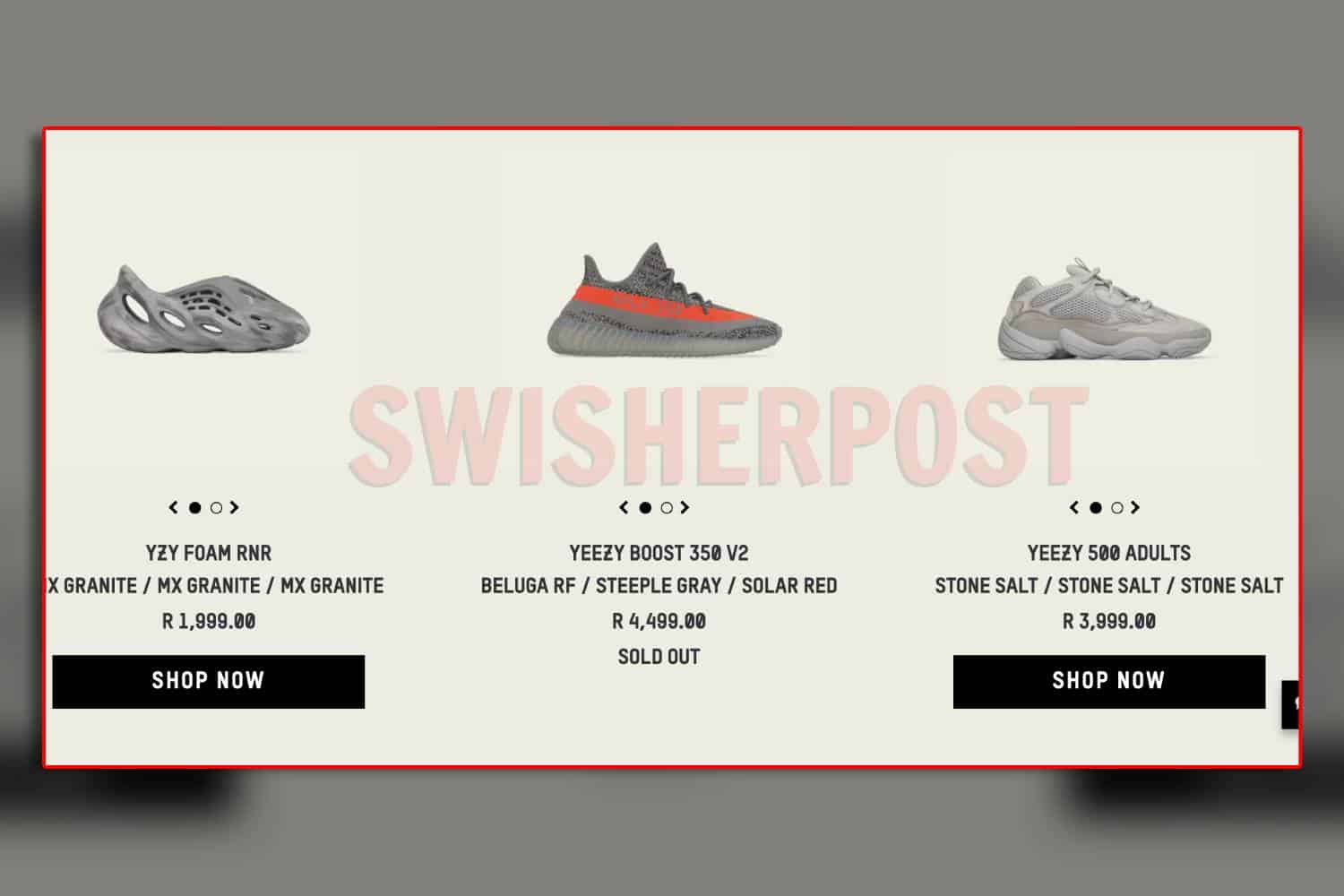 Adidas yeezy sneakers tuesday 12 march 2024