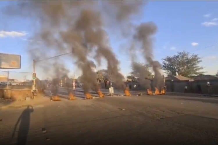 Alexandra protests traffic