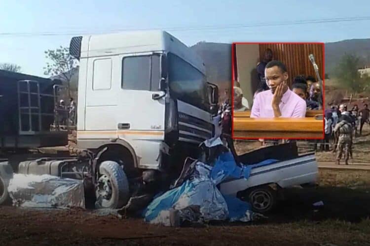 pongolo truck crash Sbusiso siyaya