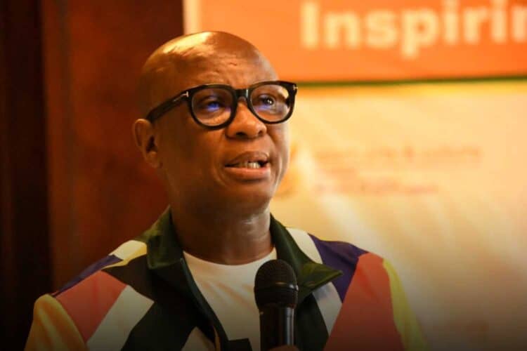 zizi kodwa DA political ad burning South African flag