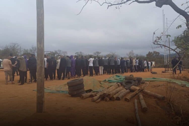 white river Libyan military base