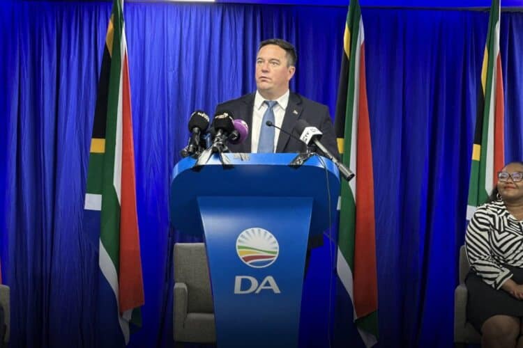 John steenhuisen ramaphosa gnu