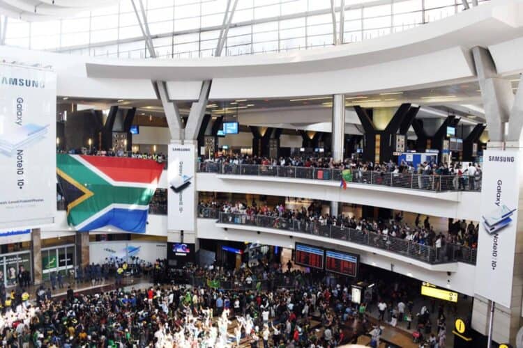 or tambo airport drug mule