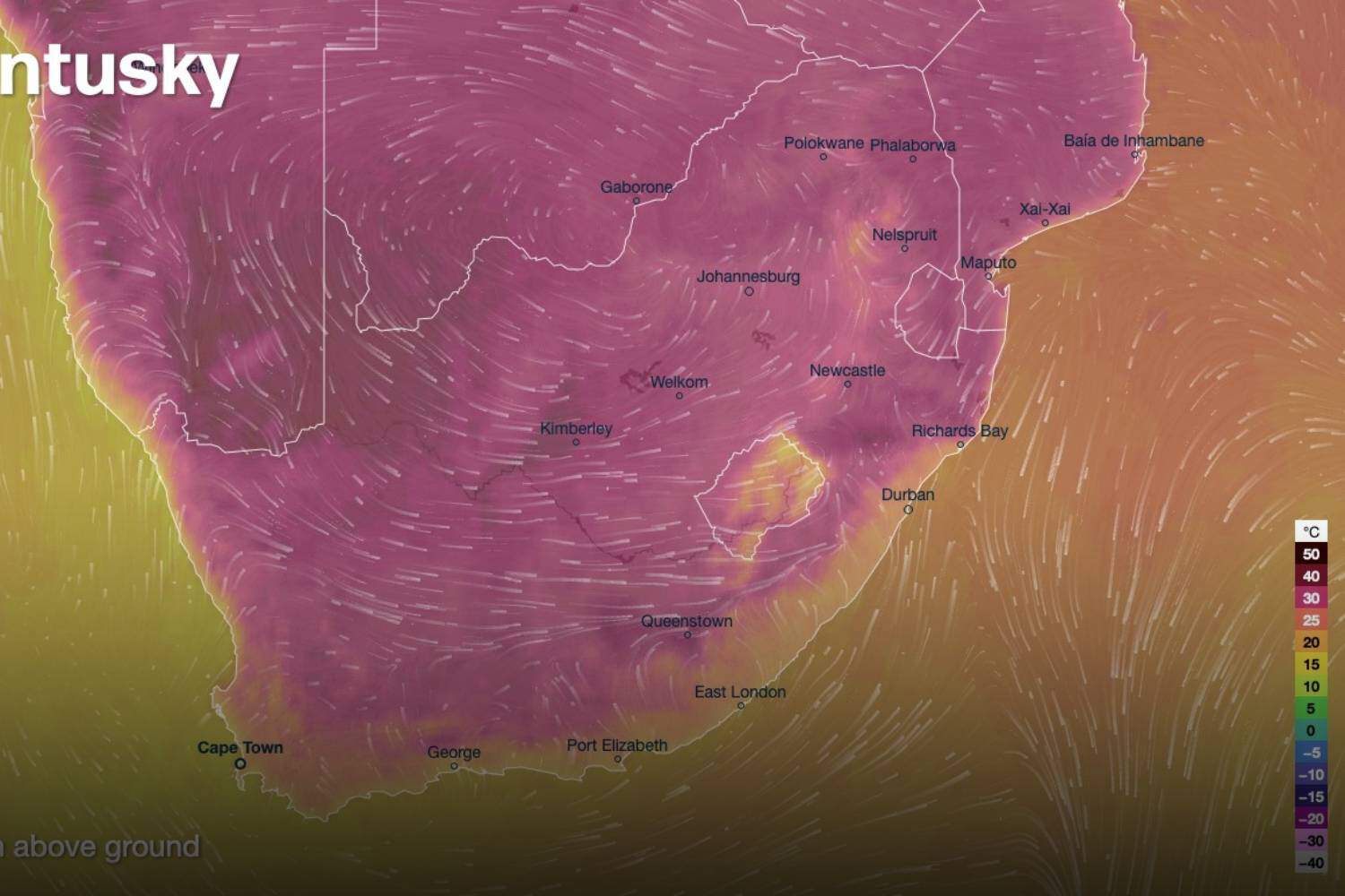 South Africa weather forecast 1