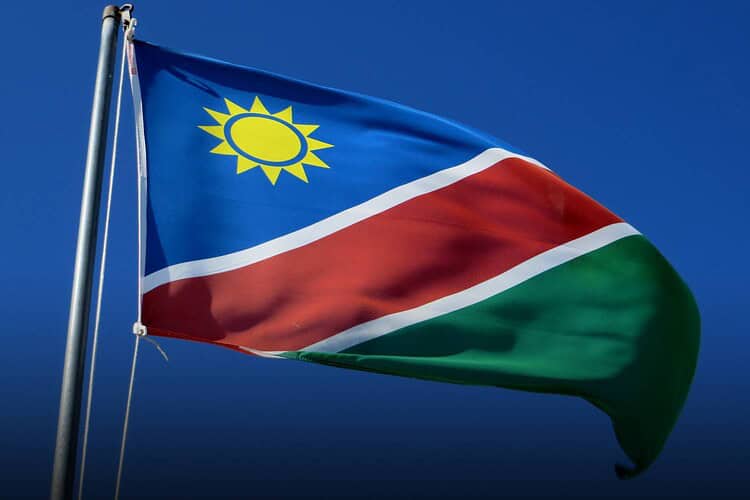 flag of Namibia
