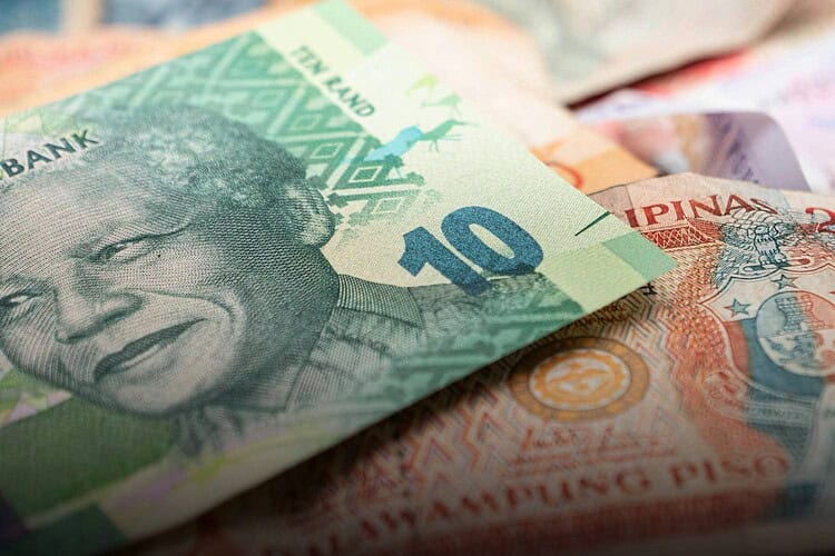 money South African rand