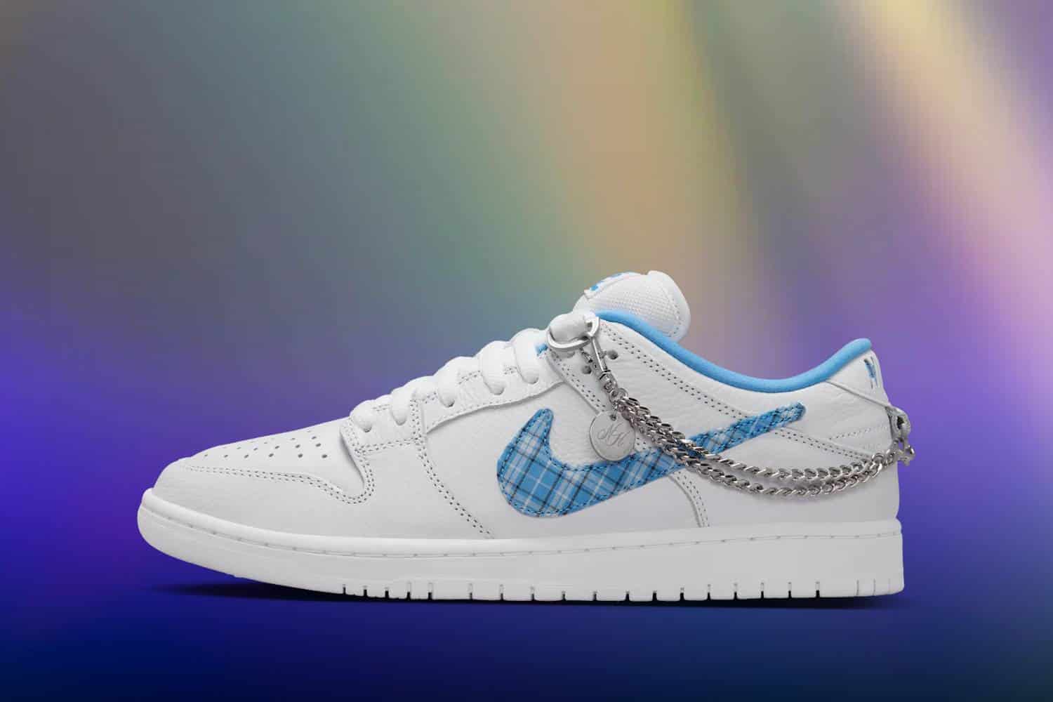 nike sneakers Nicole Hause x Nike SB Dunk Low Pro – White/University Blue