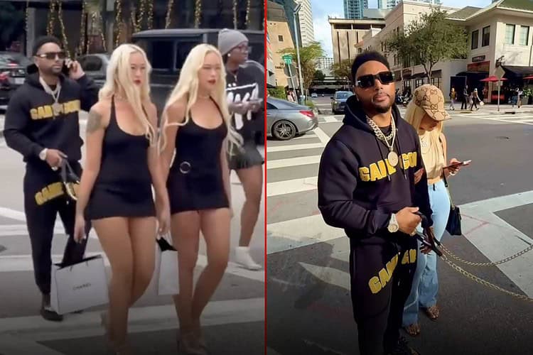 young Goldie twins leash miami