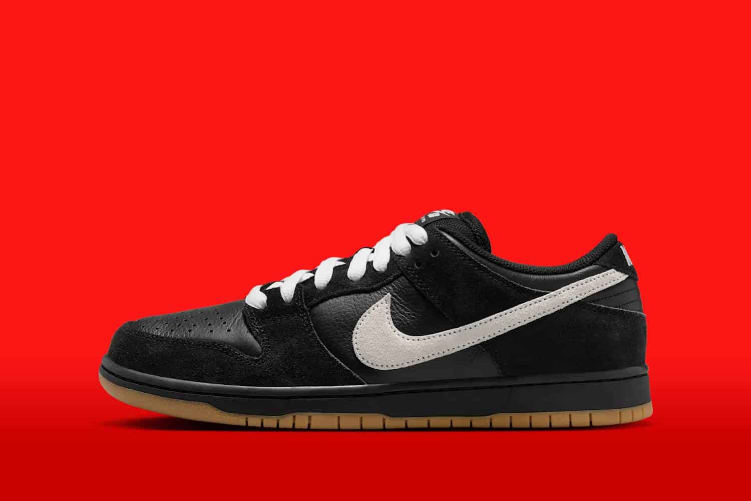 nike sneakers sb dunk low pro black and white