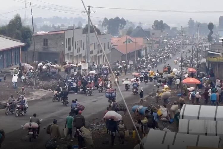 what's happening in DRC Goma