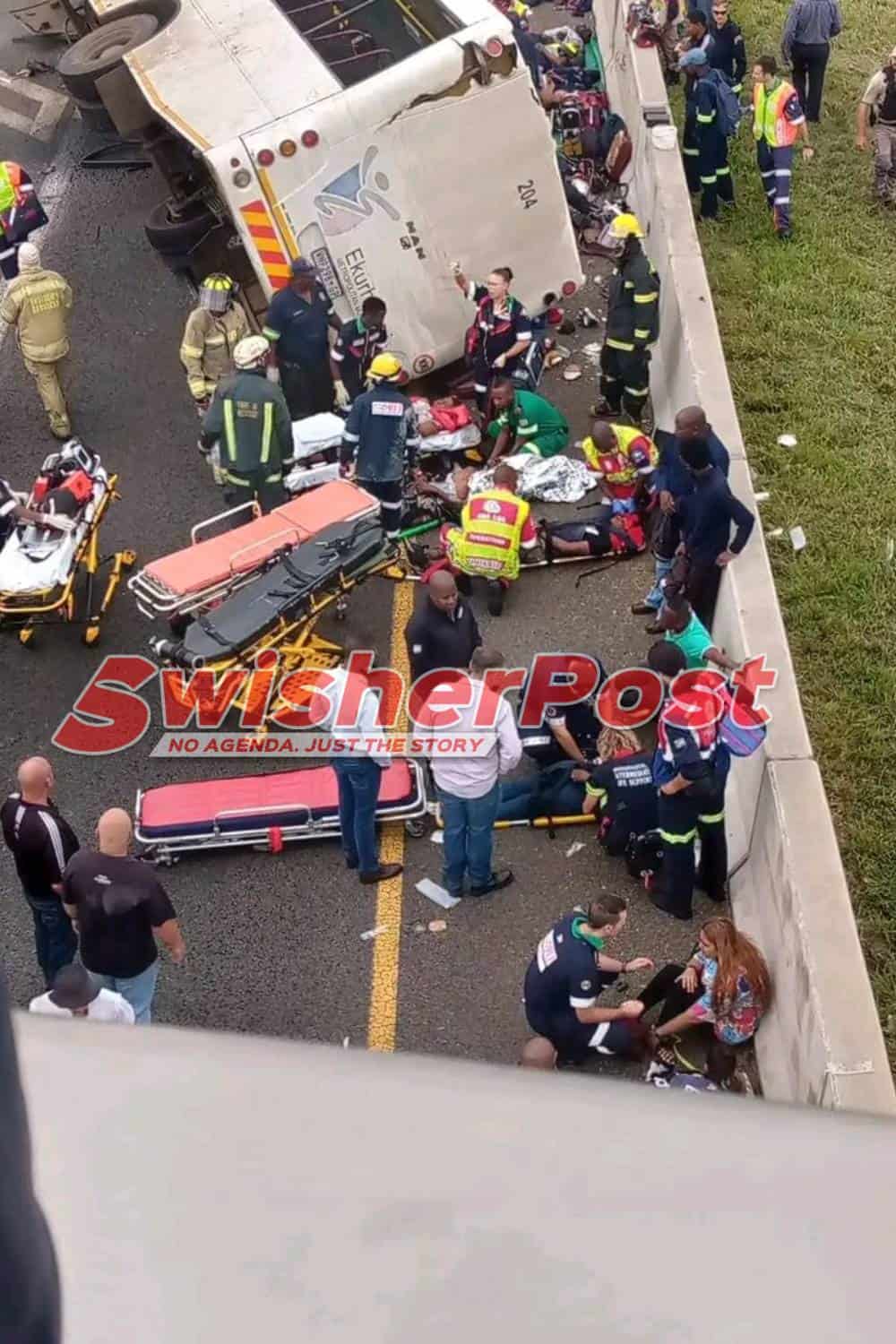 R21 Ekurhuleni bus crash
