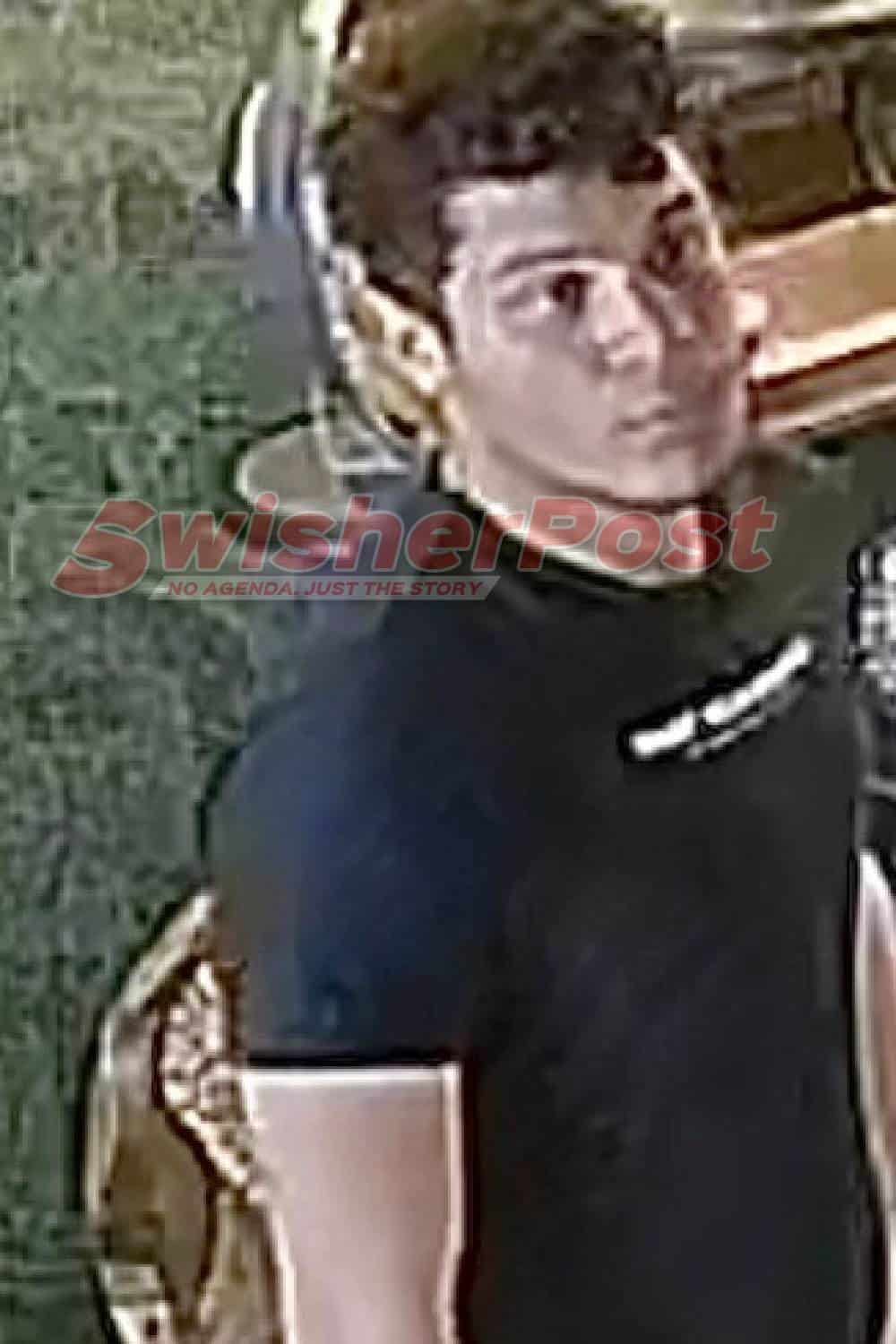 male suspect in jewellery store heist