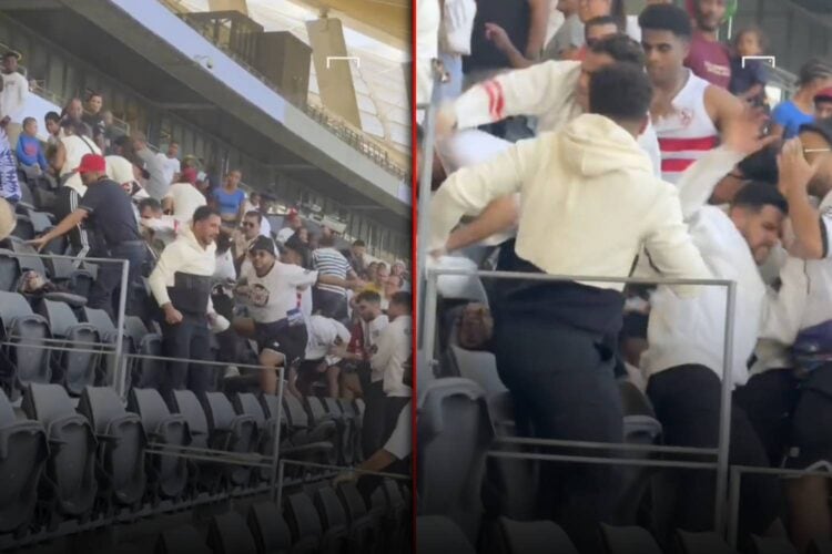 stellenbosch fc zamalek fight