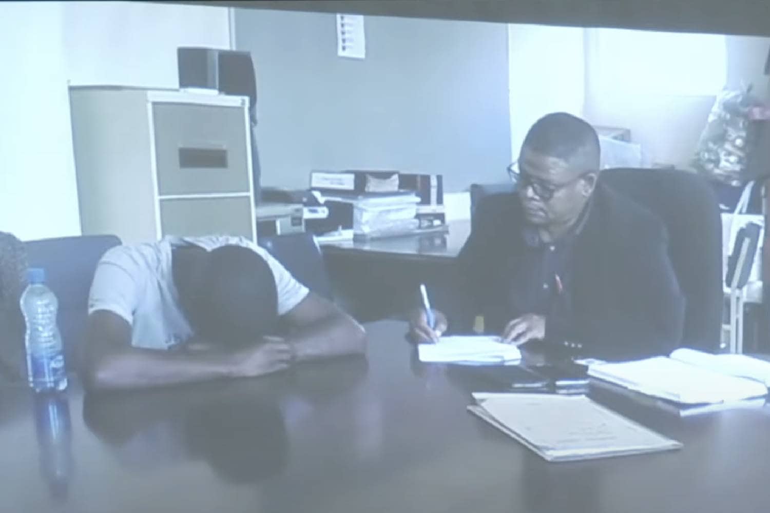 Steveno van Rhyn interviewed by captain seekoe