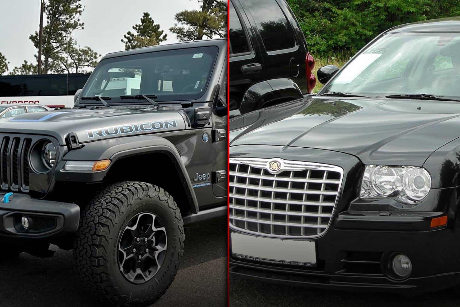 jeep wrangler chrysler 300c