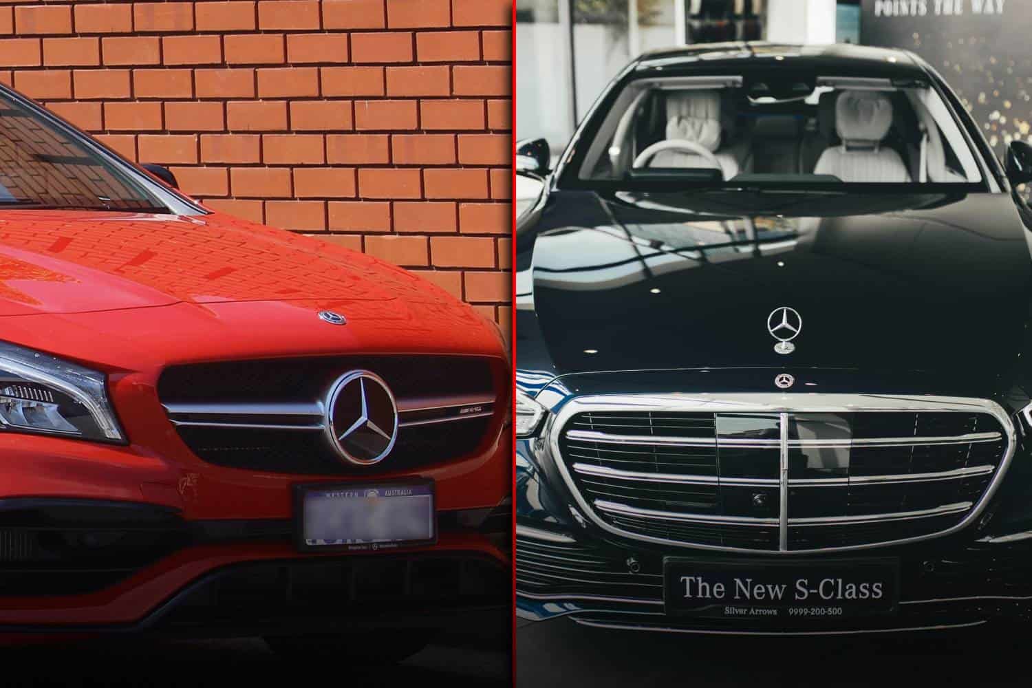 mercedes-benz CLA and S-Class