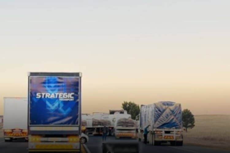 n3 truck blockade