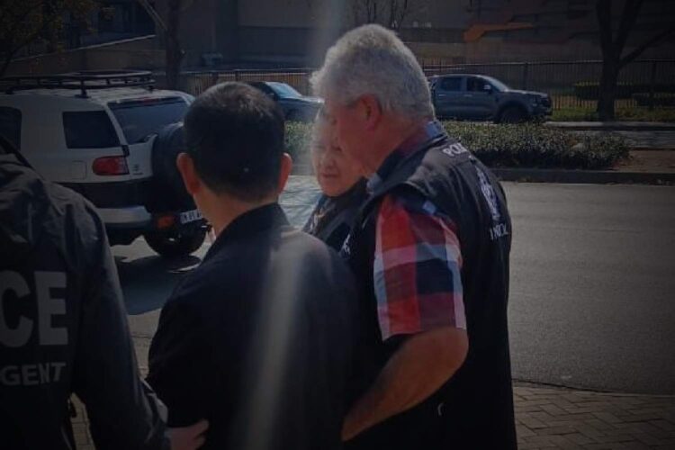 Chinese fugitive sandton