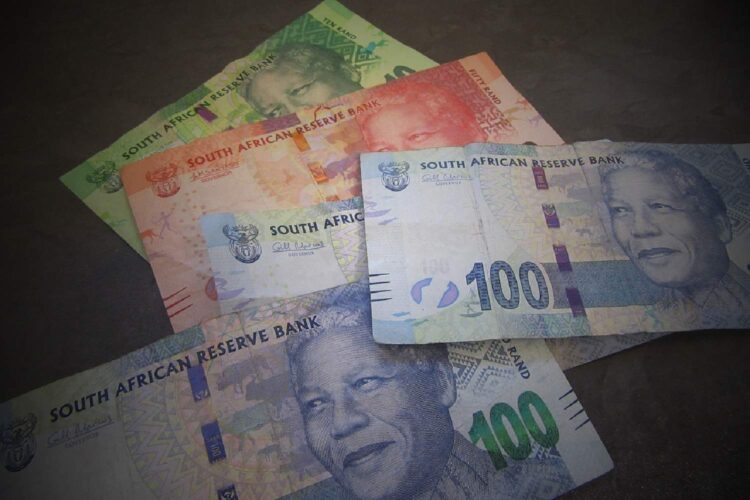 south africa rand notes