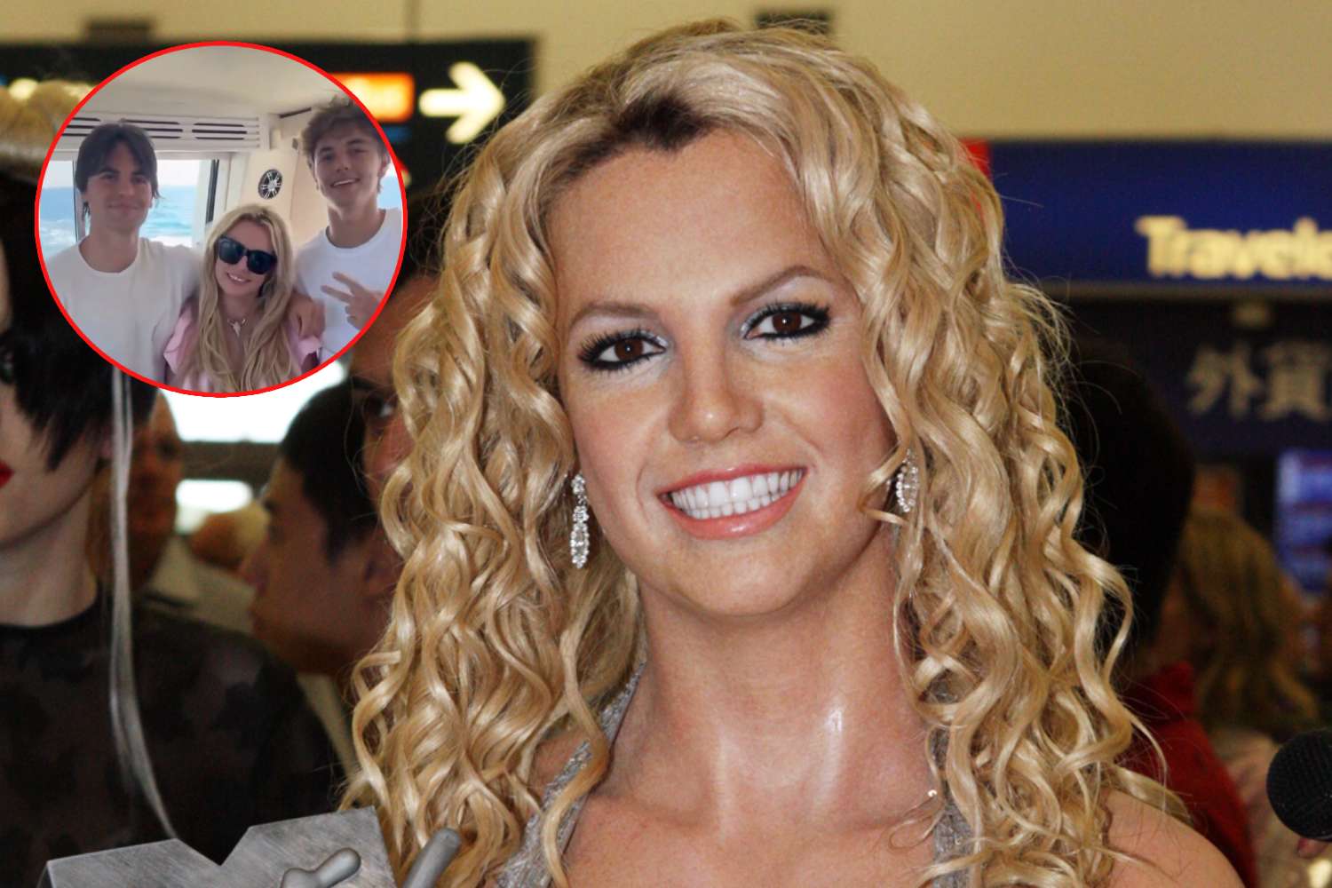 britney spears sons paris fashion week debut