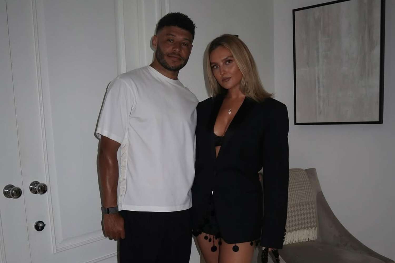 perrie edwards marries alex oxlade chamberlain