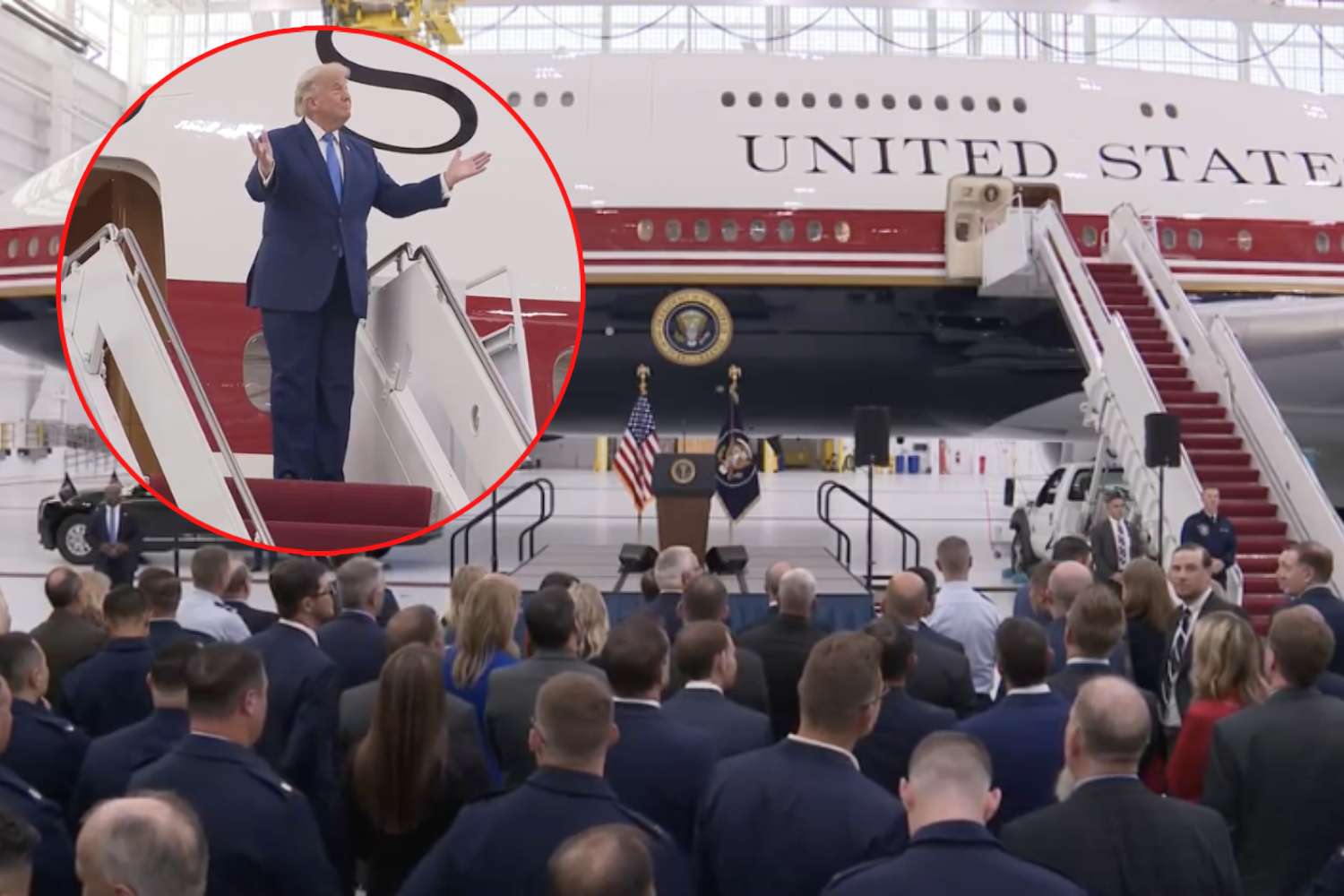 trump qatari air force one income disclosure