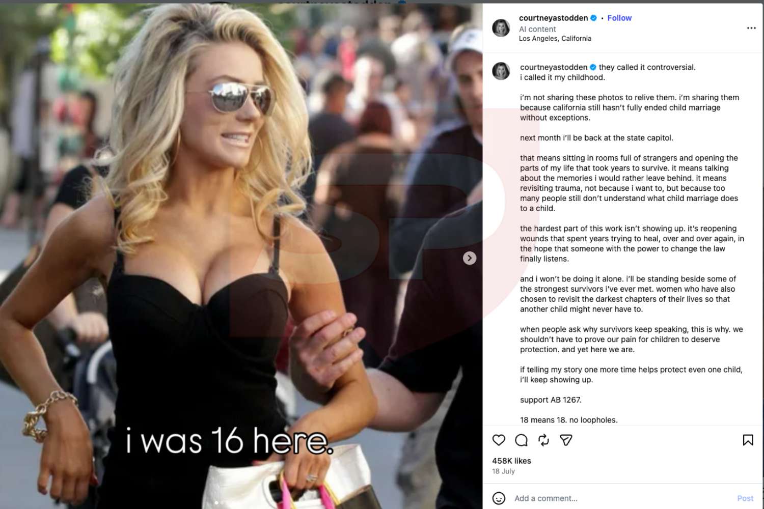courtney stodden instagram post
