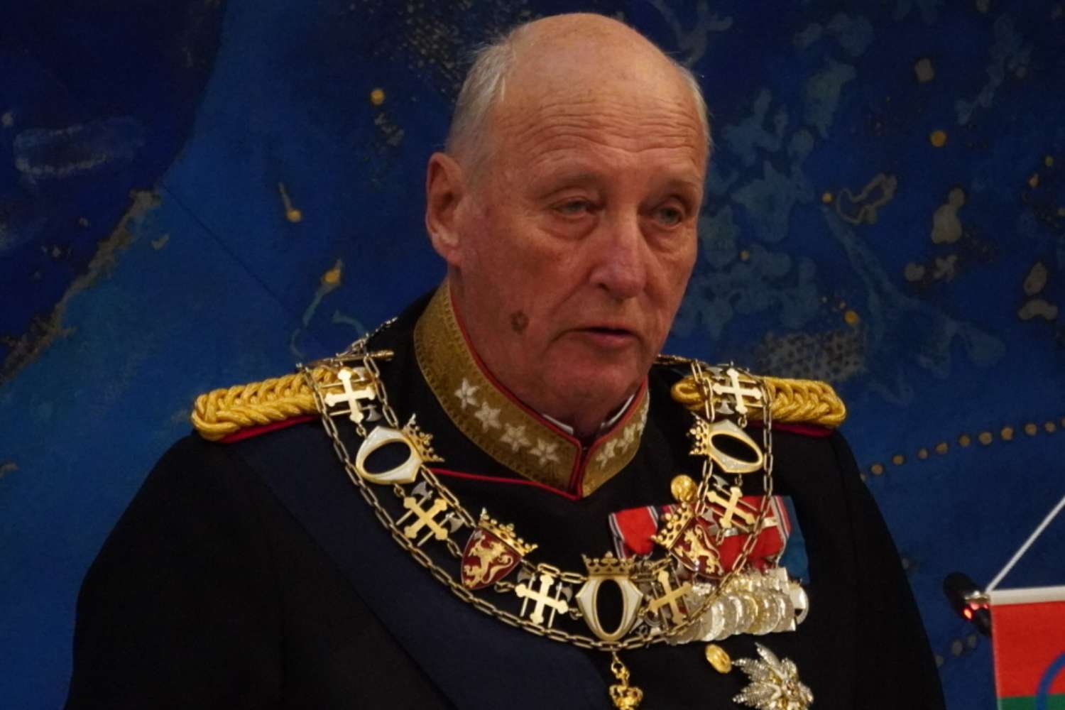 king harald health very serious norway