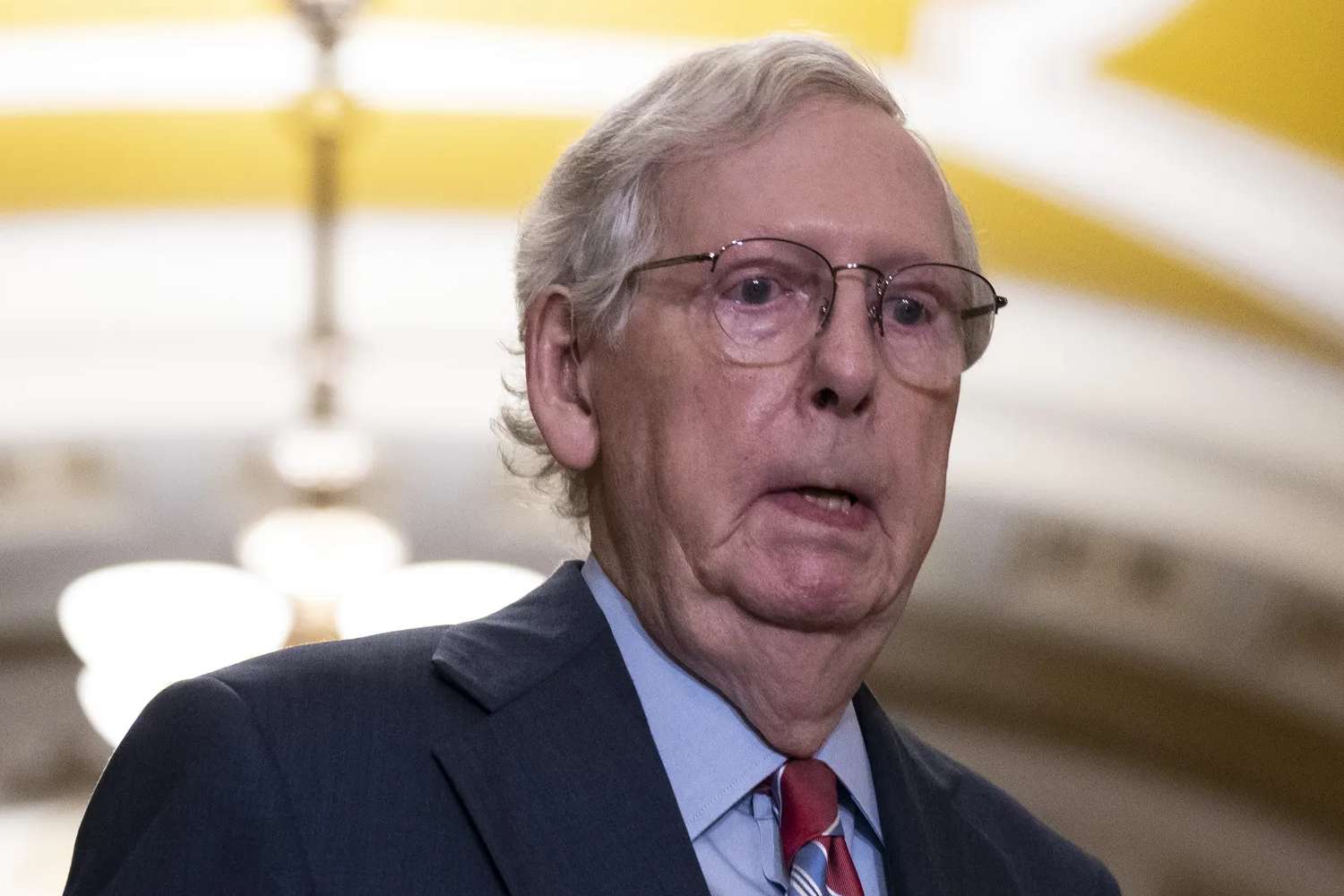 mitch mcconnell health concerns video senate session