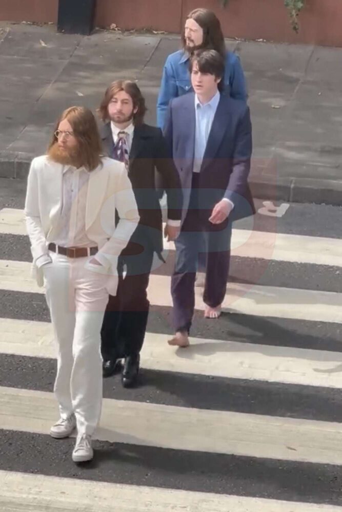 the beatles abbey road crossing shoot