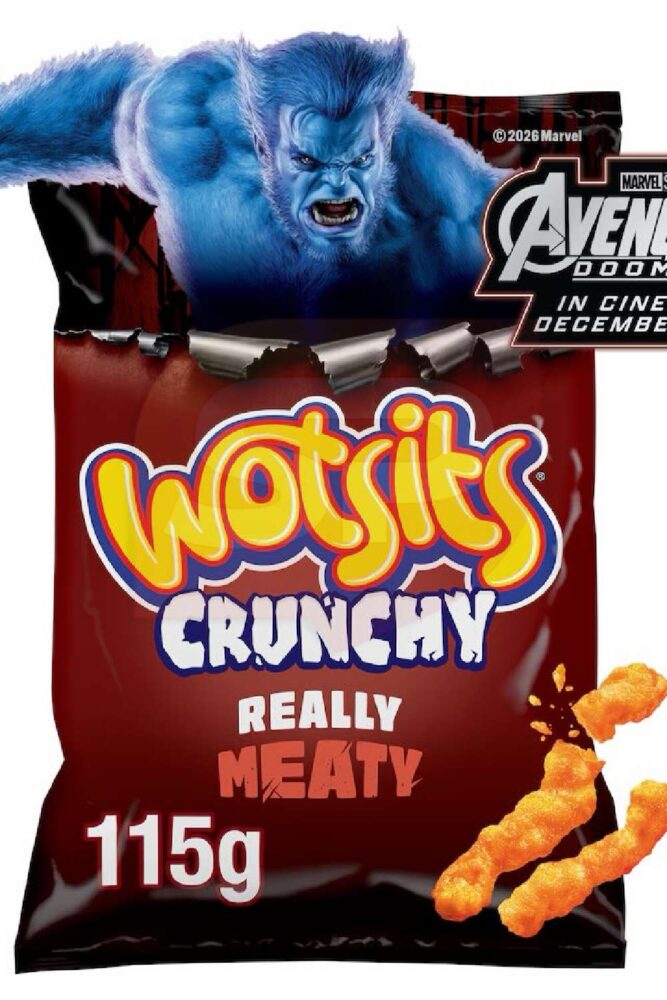 avengers doomsday wotsits chips beast