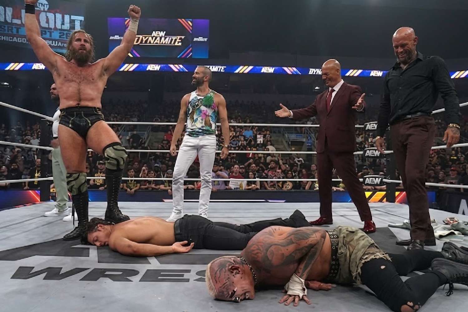 josh alexander aew return steven borden dynamite