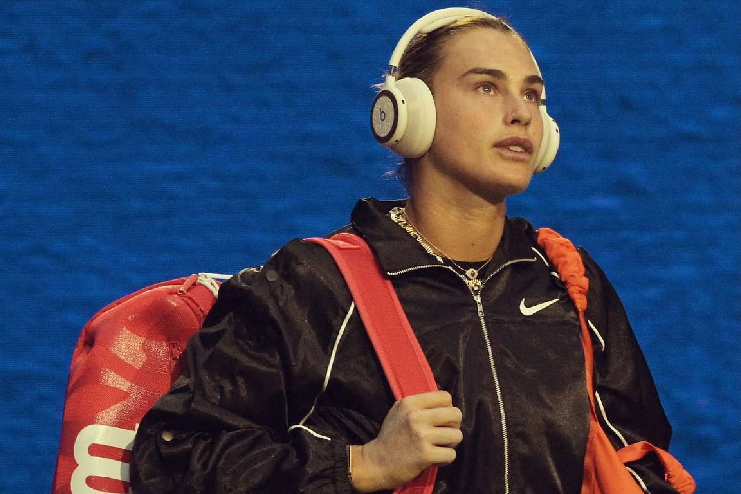 sabalenka us open partying question press conference
